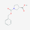 Picture of (S)-1-((Benzyloxy)carbonyl)pyrrolidine-3-carboxylic acid