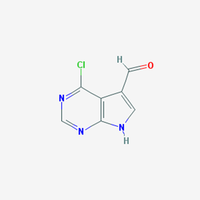 Picture of 4-Chloro-7H-pyrrolo[2,3-d]pyrimidine-5-carbaldehyde