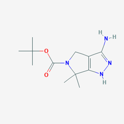Picture of tert-Butyl 3-amino-6,6-dimethyl-4,6-dihydropyrrolo[3,4-c]pyrazole-5(1H)-carboxylate