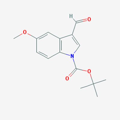 Picture of tert-Butyl 3-formyl-5-methoxy-1H-indole-1-carboxylate