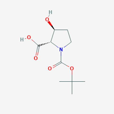 Picture of (2S,3S)-1-(tert-Butoxycarbonyl)-3-hydroxypyrrolidine-2-carboxylic acid