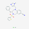 Picture of (R)-1-((1H-Imidazol-4-yl)methyl)-3-benzyl-4-(thiophen-2-ylsulfonyl)-2,3,4,5-tetrahydro-1H-benzo[e][1,4]diazepine-7-carbonitrile hydrochloride