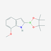 Picture of 7-Methoxy-2-(4,4,5,5-tetramethyl-1,3,2-dioxaborolan-2-yl)-1H-indole