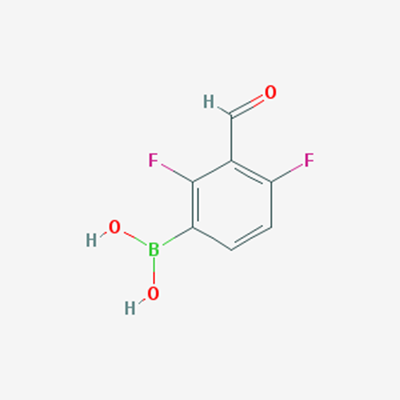 Picture of (2,4-Difluoro-3-formylphenyl)boronic acid