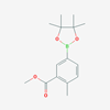 Picture of Methyl 2-methyl-5-(4,4,5,5-tetramethyl-1,3,2-dioxaborolan-2-yl)benzoate
