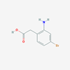 Picture of 2-(2-Amino-4-bromophenyl)acetic acid
