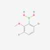 Picture of (6-Bromo-3-fluoro-2-methoxyphenyl)boronic acid