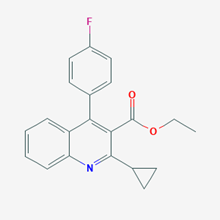 Picture of Ethyl 2-cyclopropyl-4-(4-fluorophenyl)quinoline-3-carboxylate