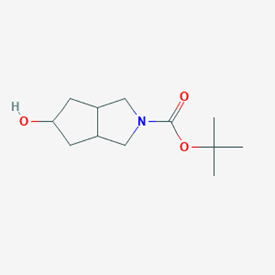 Picture of tert-Butyl 5-hydroxyhexahydrocyclopenta[c]pyrrole-2(1H)-carboxylate