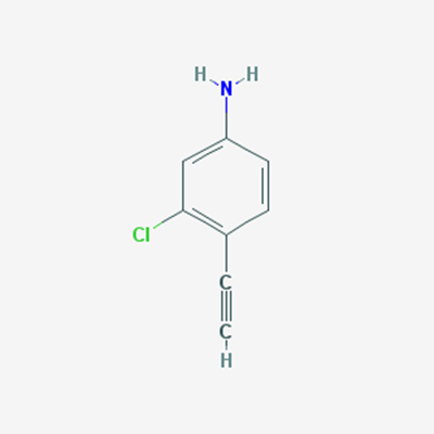 Picture of 3-Chloro-4-ethynylaniline