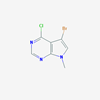 Picture of 5-Bromo-4-chloro-7-methyl-7H-pyrrolo[2,3-d]pyrimidine