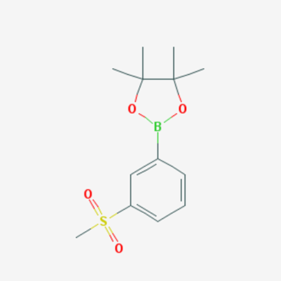 Picture of 4,4,5,5-Tetramethyl-2-(3-(methylsulfonyl)phenyl)-1,3,2-dioxaborolane