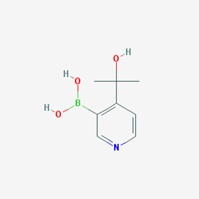 Picture of (4-(2-Hydroxypropan-2-yl)pyridin-3-yl)boronic acid