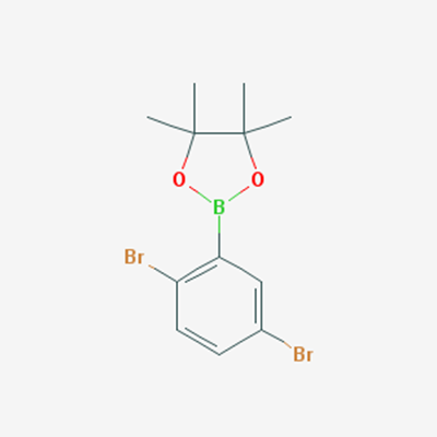 Picture of 2-(2,5-Dibromophenyl)-4,4,5,5-tetramethyl-1,3,2-dioxaborolane