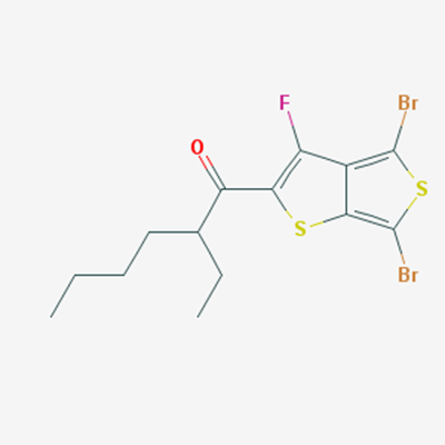 Picture of 1-(4,6-Dibromo-3-fluorothieno[3,4-b]thiophen-2-yl)-2-ethylhexan-1-one