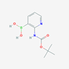 Picture of (2-[(tert-Butoxycarbonyl)amino]pyridin-3-yl)boronic acid