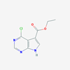 Picture of Ethyl 4-chloro-7H-pyrrolo[2,3-d]pyrimidine-5-carboxylate