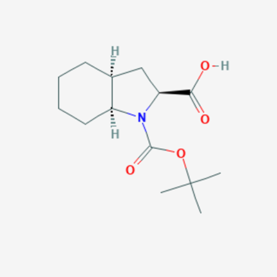 Picture of (2S,3aS,7aS)-1-(tert-Butoxycarbonyl)octahydro-1H-indole-2-carboxylic acid