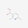 Picture of 2-Chloro-6-fluoronicotinic acid