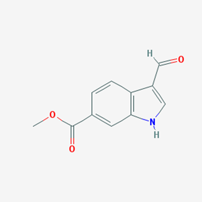 Picture of Methyl 3-formyl-1H-indole-6-carboxylate