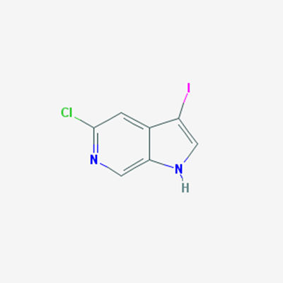 Picture of 5-Chloro-3-iodo-1H-pyrrolo[2,3-c]pyridine