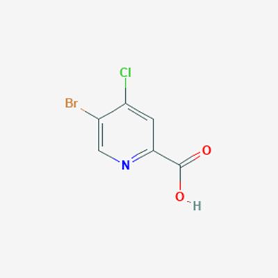 Picture of 5-Bromo-4-chloropicolinic acid