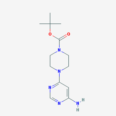 Picture of tert-Butyl 4-(6-aminopyrimidin-4-yl)piperazine-1-carboxylate