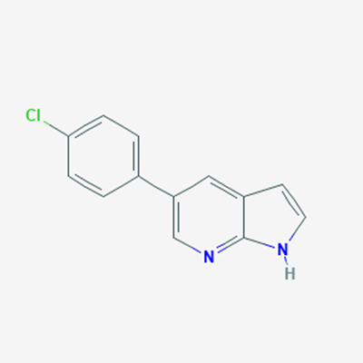 Picture of 5-(4-Chlorophenyl)-1H-pyrrolo[2,3-b]pyridine