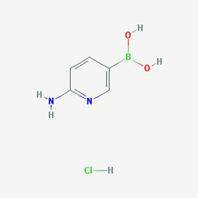 Picture of (6-Aminopyridin-3-yl)boronic acid hydrochloride
