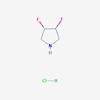 Picture of rel-(3S,4R)-3,4-Difluoropyrrolidine hydrochloride