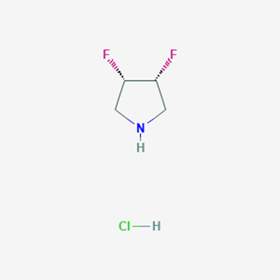 Picture of rel-(3S,4R)-3,4-Difluoropyrrolidine hydrochloride