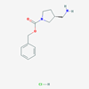 Picture of (R)-Benzyl 3-(aminomethyl)pyrrolidine-1-carboxylate hydrochloride