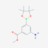 Picture of Methyl 3-amino-5-(4,4,5,5-tetramethyl-1,3,2-dioxaborolan-2-yl)benzoate