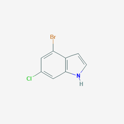Picture of 4-Bromo-6-chloro-1H-indole