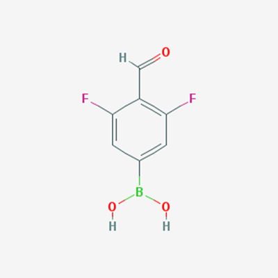 Picture of (3,5-Difluoro-4-formylphenyl)boronic acid