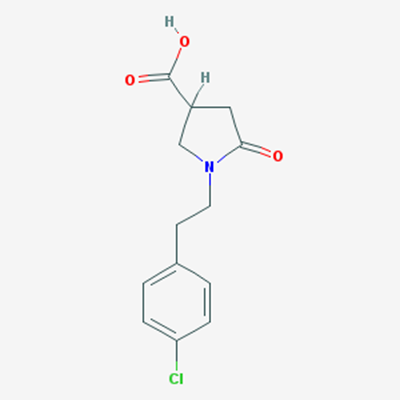 Picture of 1-(4-Chlorophenethyl)-5-oxopyrrolidine-3-carboxylic acid