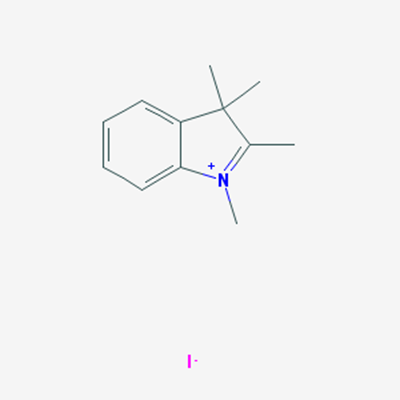 Picture of 1,2,3,3-Tetramethyl-3H-indol-1-ium iodide