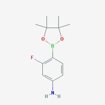 Picture of 3-Fluoro-4-(4,4,5,5-tetramethyl-1,3,2-dioxaborolan-2-yl)aniline
