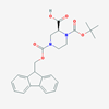 Picture of (S)-1-N-Boc-4-N-Fmoc-piperazine2-carboxylic acid