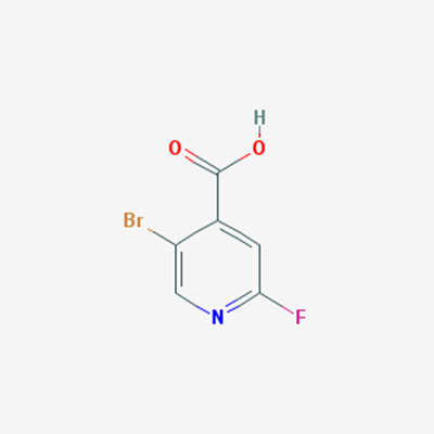 Picture of 5-Bromo-2-fluoroisonicotinic acid