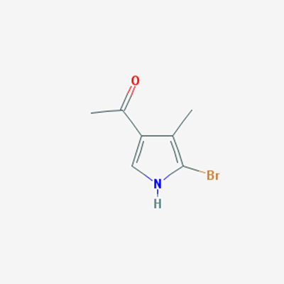 Picture of 1-(5-Bromo-4-methyl-1H-pyrrol-3-yl)ethanone