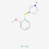 Picture of (R)-3-((2-Methoxyphenyl)thio)pyrrolidine hydrochloride