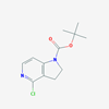 Picture of tert-Butyl 4-chloro-2,3-dihydro-1H-pyrrolo[3,2-c]pyridine-1-carboxylate