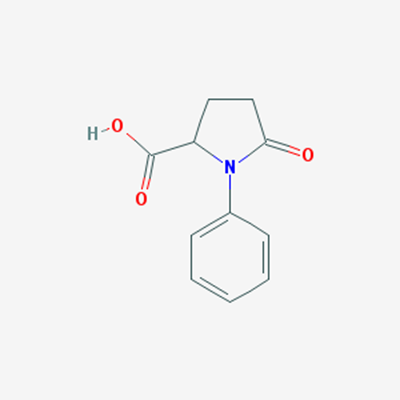 Picture of 5-Oxo-1-phenylpyrrolidine-2-carboxylic acid