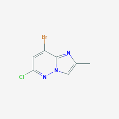 Picture of 8-Bromo-6-chloro-2-methylimidazo[1,2-b]pyridazine