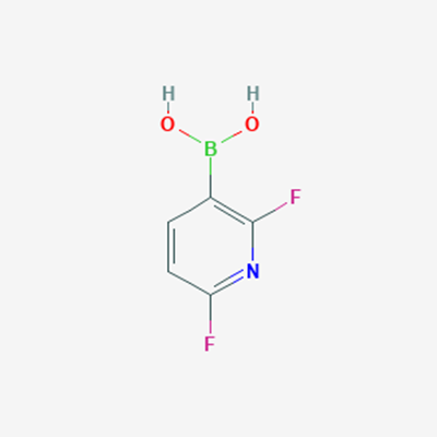 Picture of 2,6-Difluoropyridine-3-boronic acid