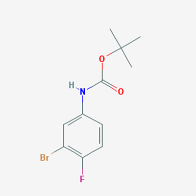 Picture of tert-Butyl (3-bromo-4-fluorophenyl)carbamate