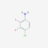 Picture of 4-Chloro-3-fluoro-2-iodoaniline
