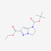 Picture of 1-tert-Butyl 6-ethyl 2,3-dihydro-1H-imidazo[1,2-b]pyrazole-1,6-dicarboxylate