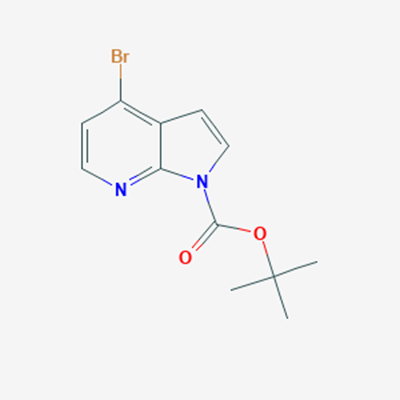 Picture of tert-Butyl 4-bromo-1H-pyrrolo[2,3-b]pyridine-1-carboxylate